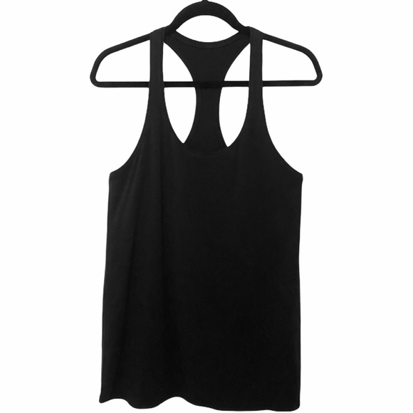HTF: new Lululemon ❤︎ Loose Fit Racerback Tank ❤︎ Black Size 10 ❤︎ Deep Cut Arms - Picture 10 of 12